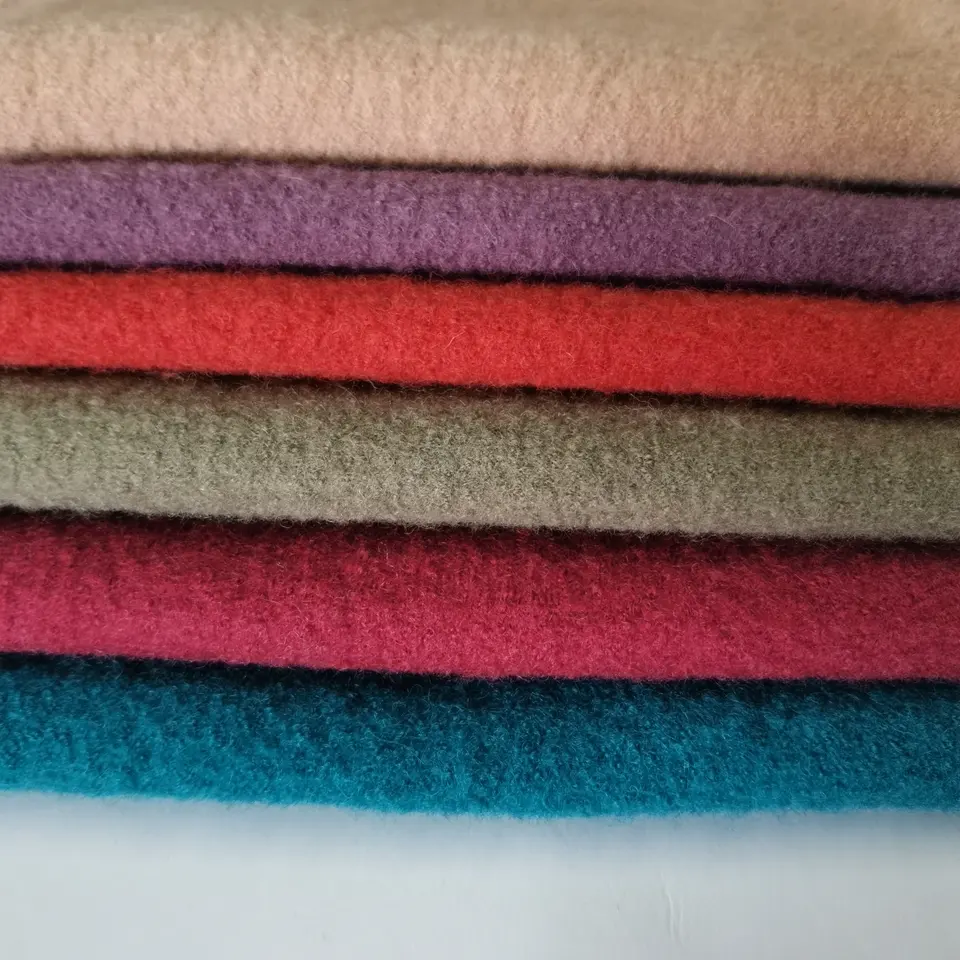 boiled wool fabrics